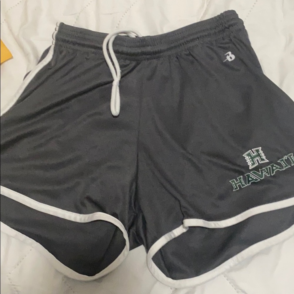 grey pajama/running shorts